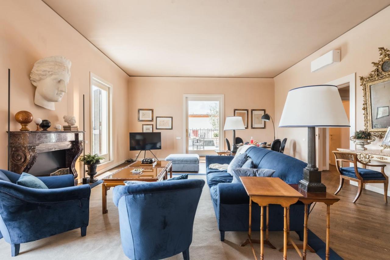 The Best Rent - Spacious Apartment With Terraces With Panoramic View Of Roma Eksteriør bilde