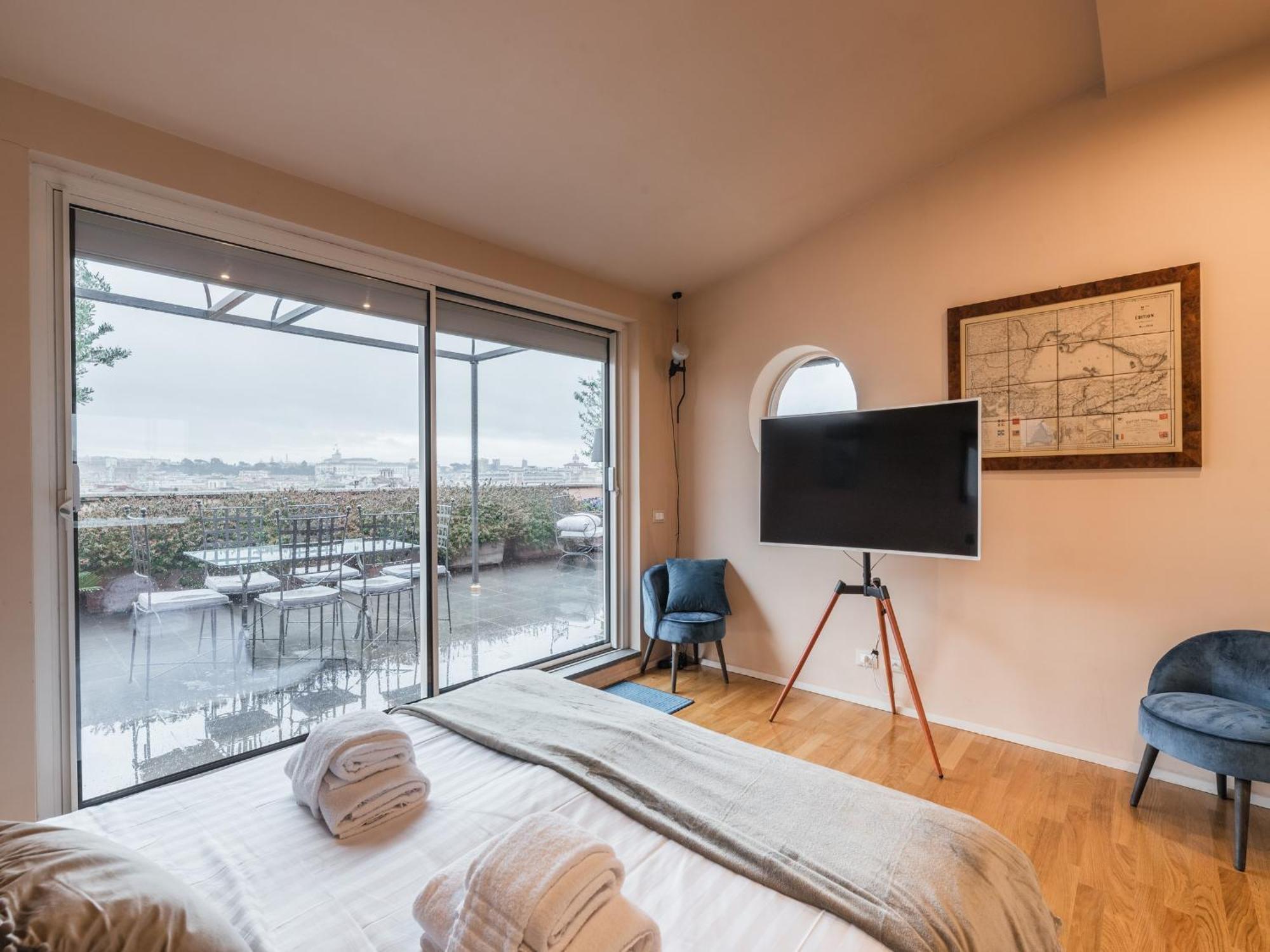 The Best Rent - Spacious Apartment With Terraces With Panoramic View Of Roma Eksteriør bilde